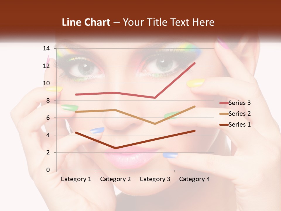 Beach Parent Daughter PowerPoint Template