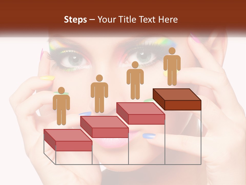 Beach Parent Daughter PowerPoint Template