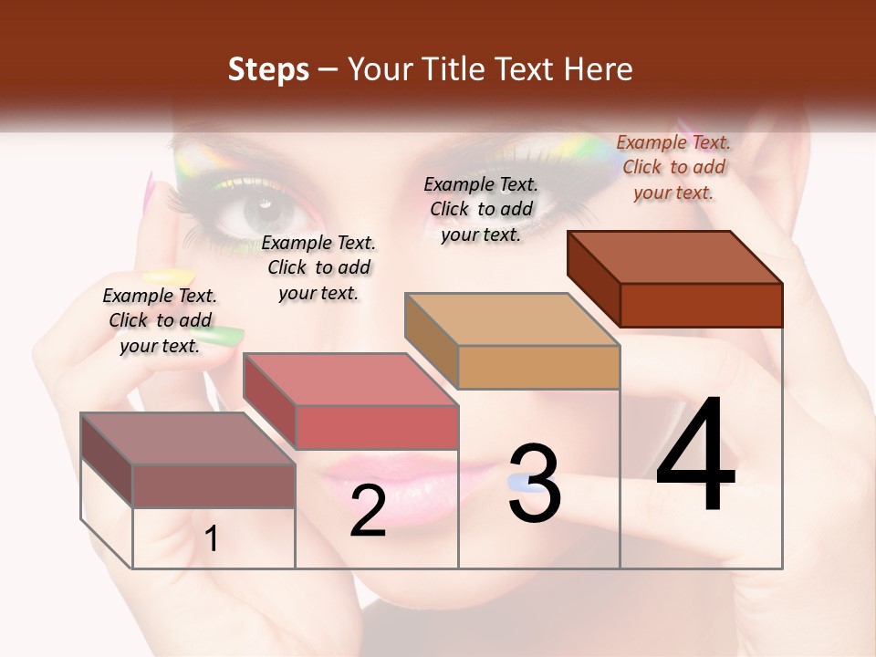 Beach Parent Daughter PowerPoint Template