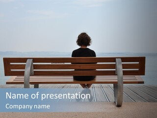 Wave Sand Calm PowerPoint Template