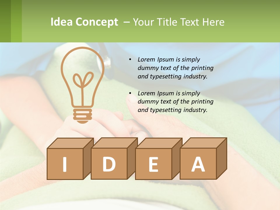 Wave Single Sad PowerPoint Template