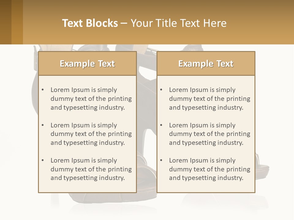 Single Senior Peaceful PowerPoint Template