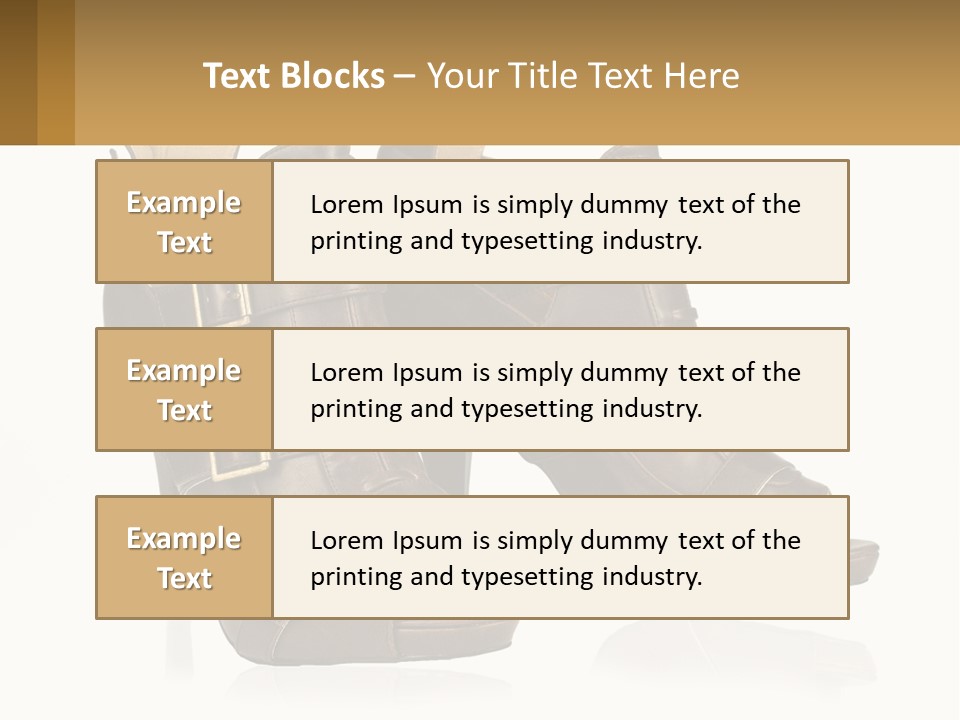 Single Senior Peaceful PowerPoint Template