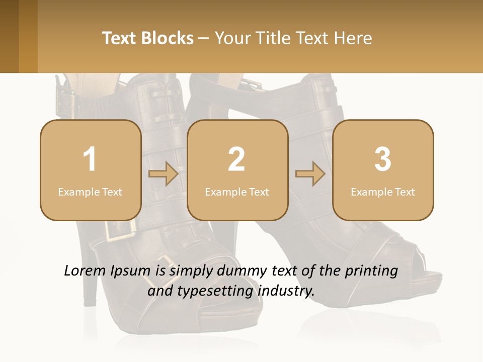 Single Senior Peaceful PowerPoint Template