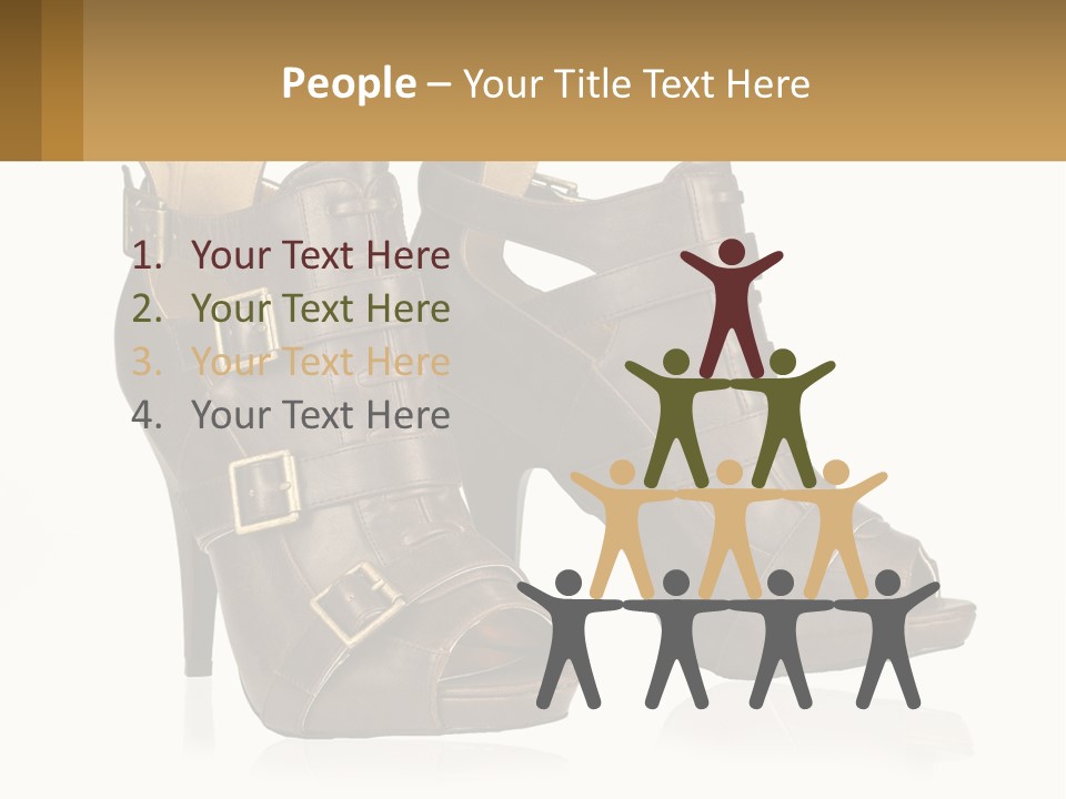 Single Senior Peaceful PowerPoint Template