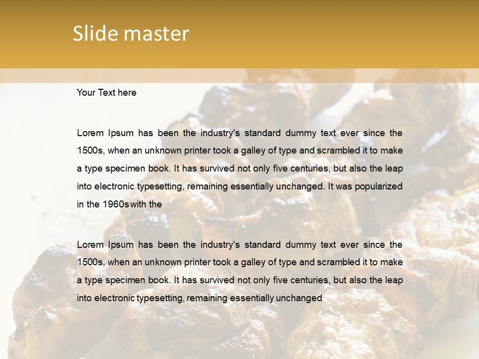 Single Woman Retired PowerPoint Template