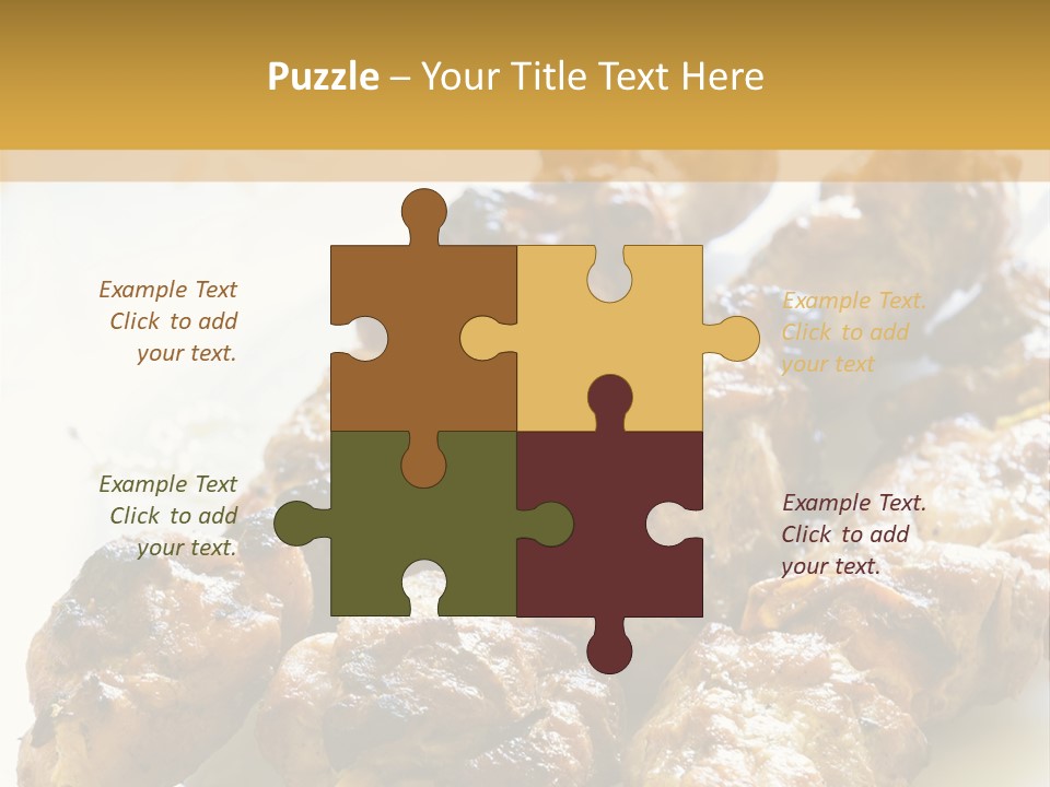 Single Woman Retired PowerPoint Template