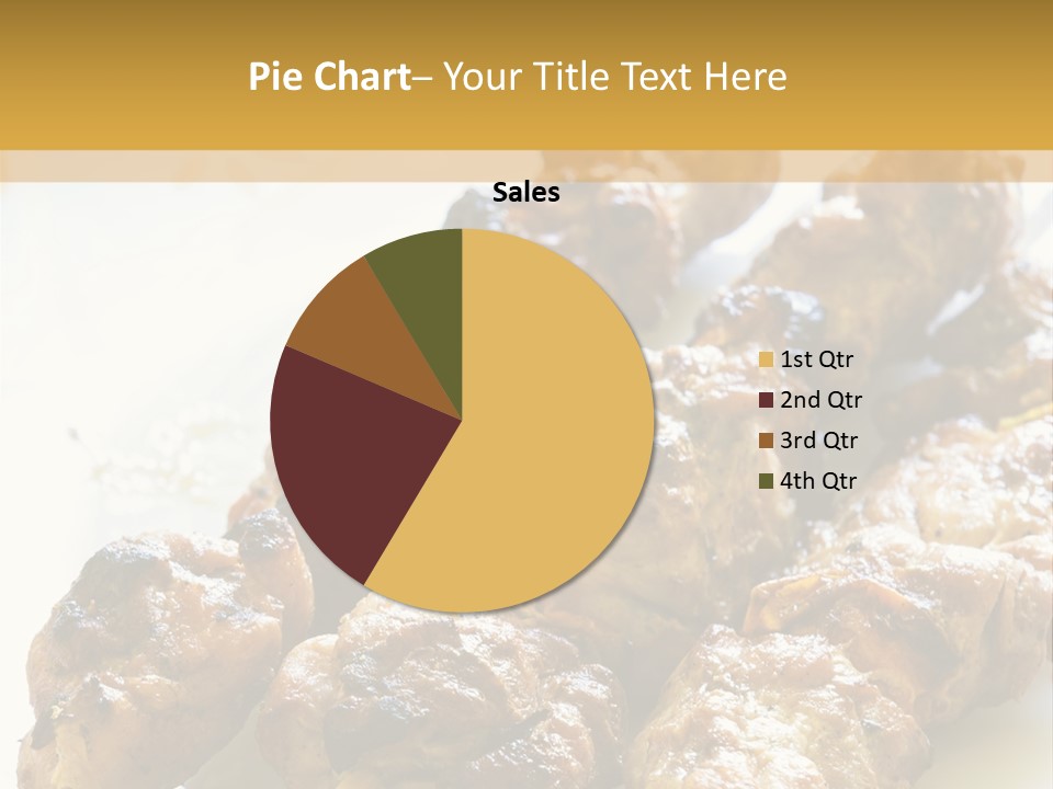 Single Woman Retired PowerPoint Template