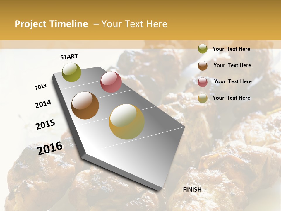 Single Woman Retired PowerPoint Template