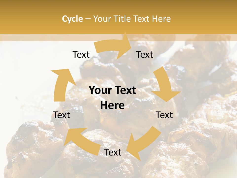 Single Woman Retired PowerPoint Template
