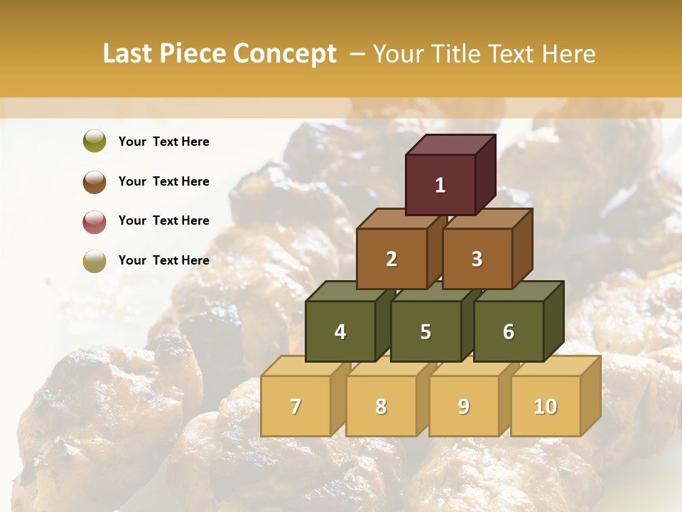 Single Woman Retired PowerPoint Template