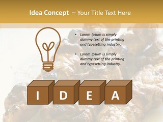 Single Woman Retired PowerPoint Template