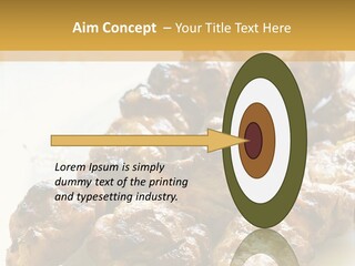 Single Woman Retired PowerPoint Template