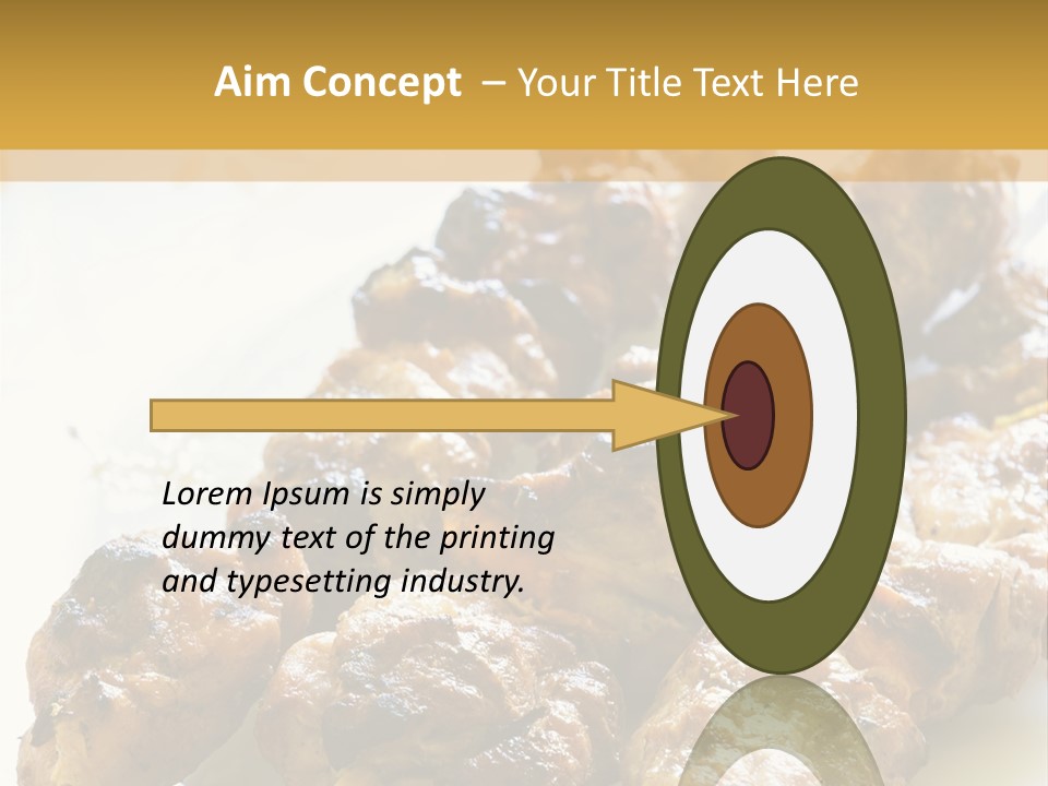 Single Woman Retired PowerPoint Template