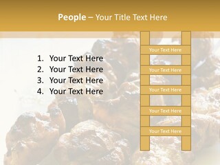 Single Woman Retired PowerPoint Template