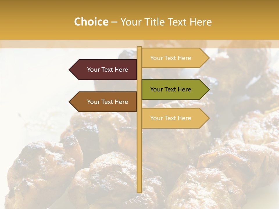 Single Woman Retired PowerPoint Template