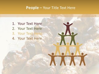 Single Woman Retired PowerPoint Template