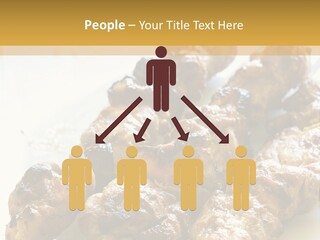 Single Woman Retired PowerPoint Template