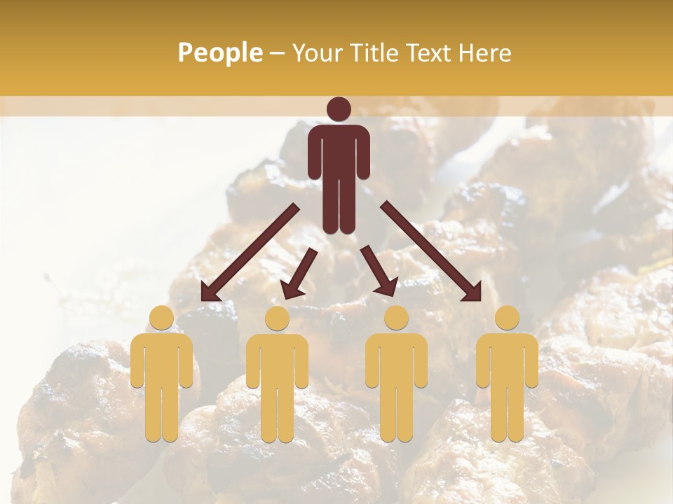 Single Woman Retired PowerPoint Template