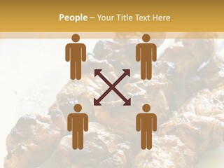 Single Woman Retired PowerPoint Template