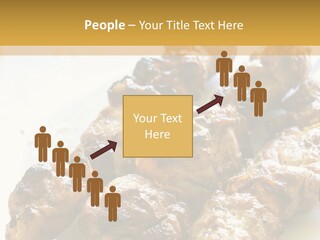 Single Woman Retired PowerPoint Template