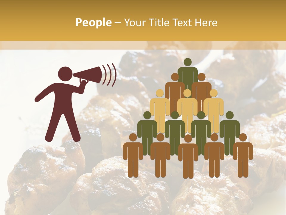 Single Woman Retired PowerPoint Template