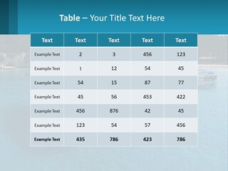 Mother Beach Coastal PowerPoint Template