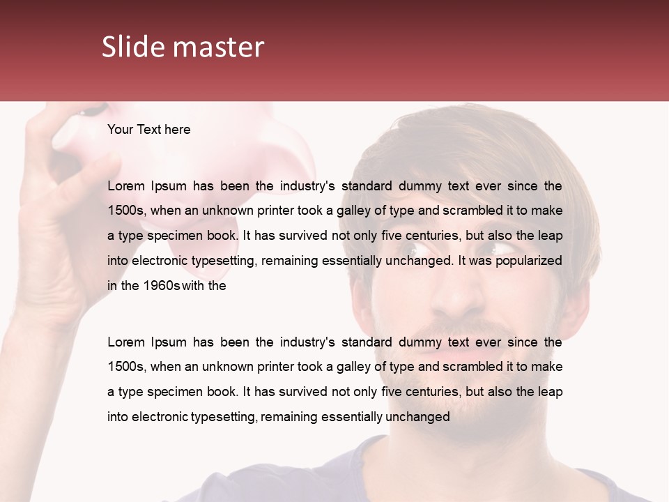 Sunrise Coast Pensioner PowerPoint Template