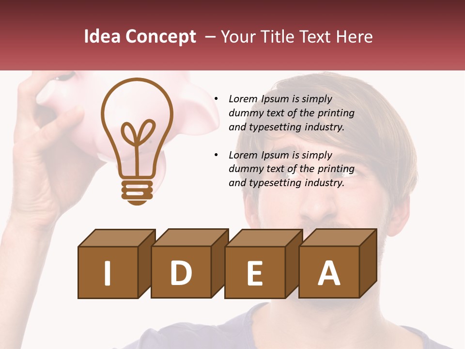 Sunrise Coast Pensioner PowerPoint Template