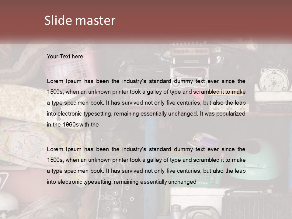 Senior Sea Coast PowerPoint Template