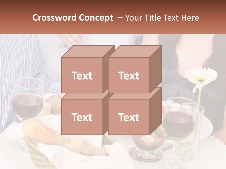 Water White Senior PowerPoint Template