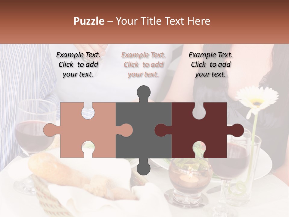 Water White Senior PowerPoint Template