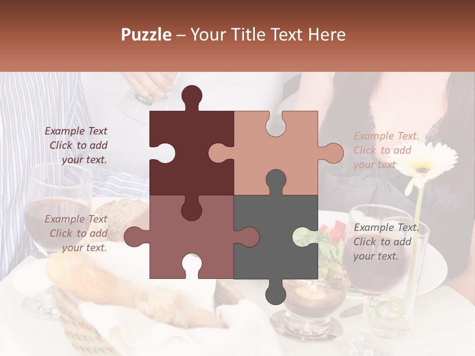 Water White Senior PowerPoint Template