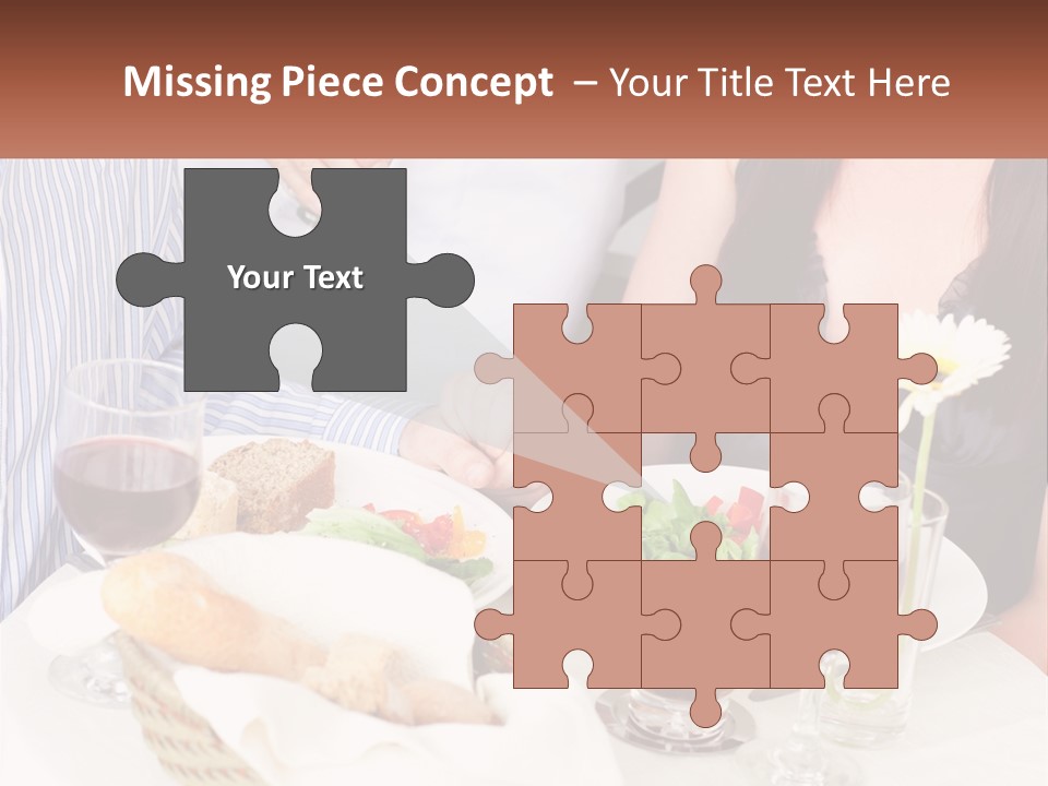 Water White Senior PowerPoint Template