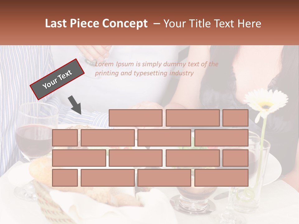 Water White Senior PowerPoint Template