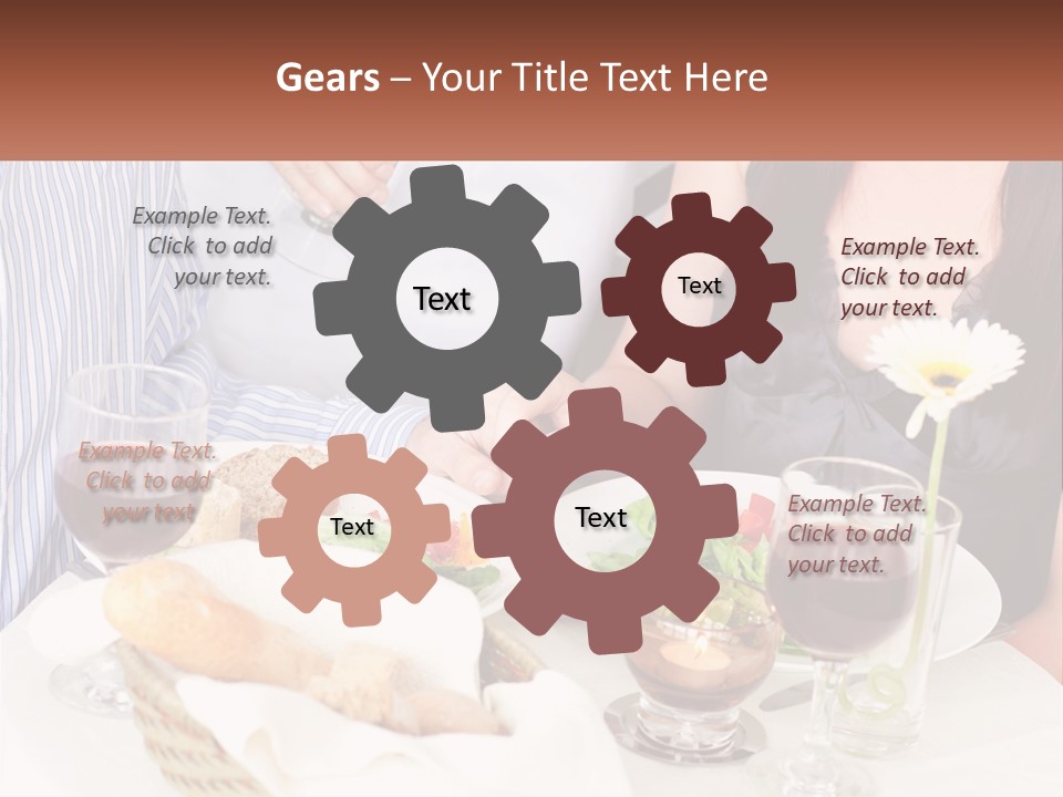 Water White Senior PowerPoint Template