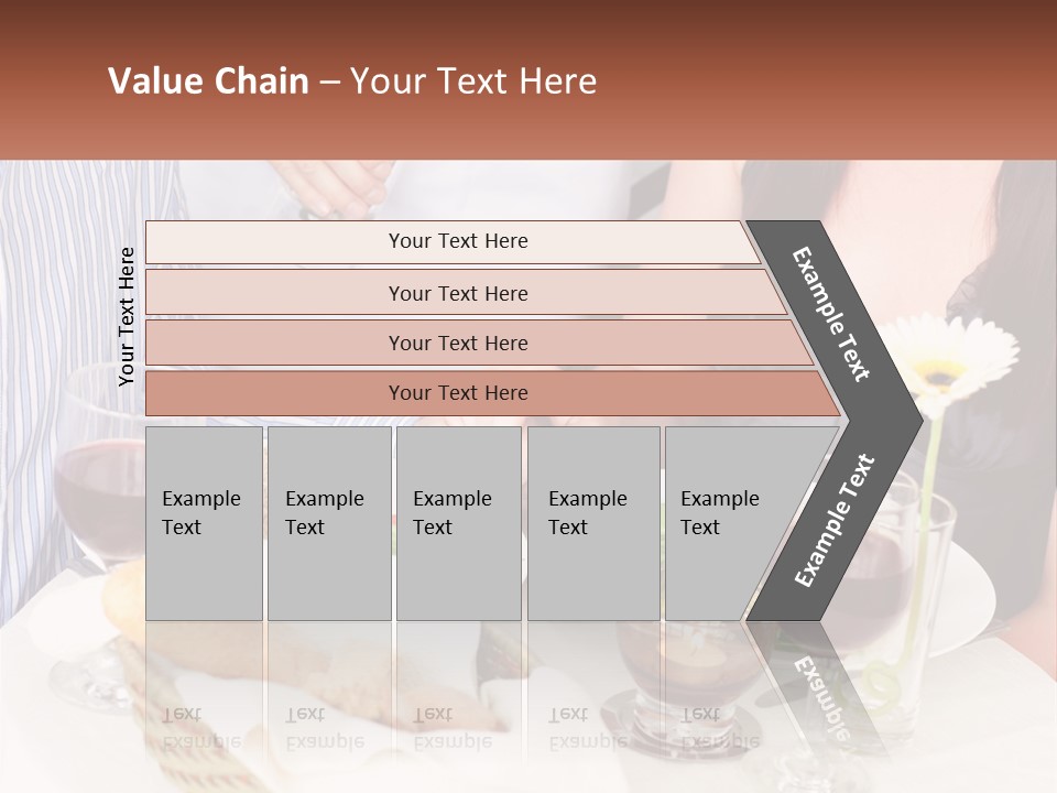 Water White Senior PowerPoint Template