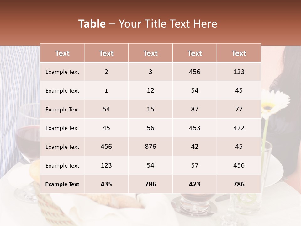 Water White Senior PowerPoint Template