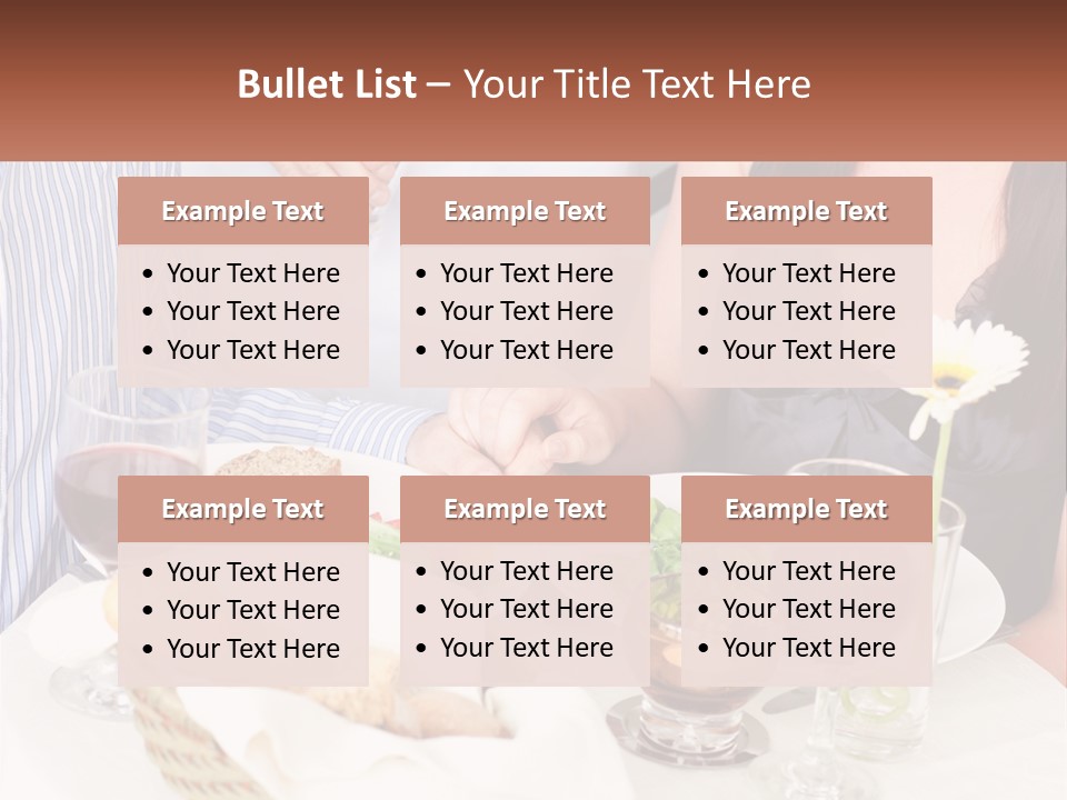 Water White Senior PowerPoint Template