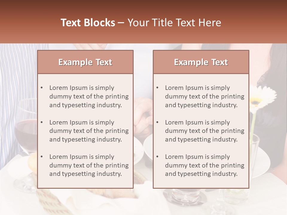 Water White Senior PowerPoint Template