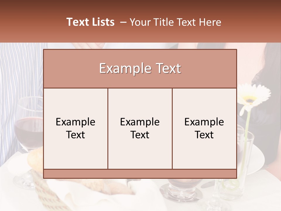 Water White Senior PowerPoint Template