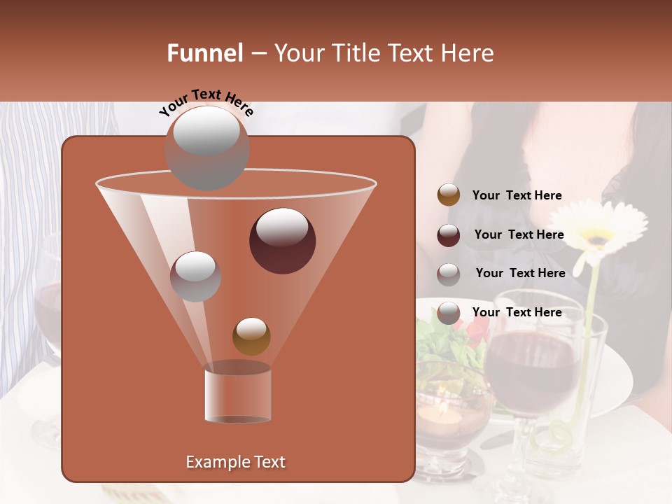 Water White Senior PowerPoint Template