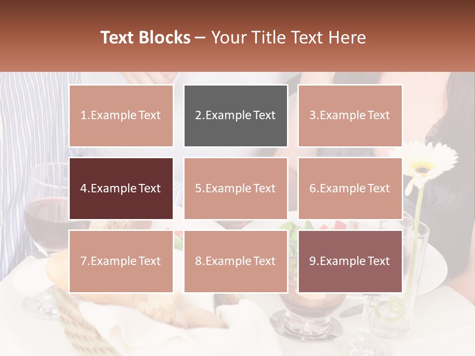 Water White Senior PowerPoint Template