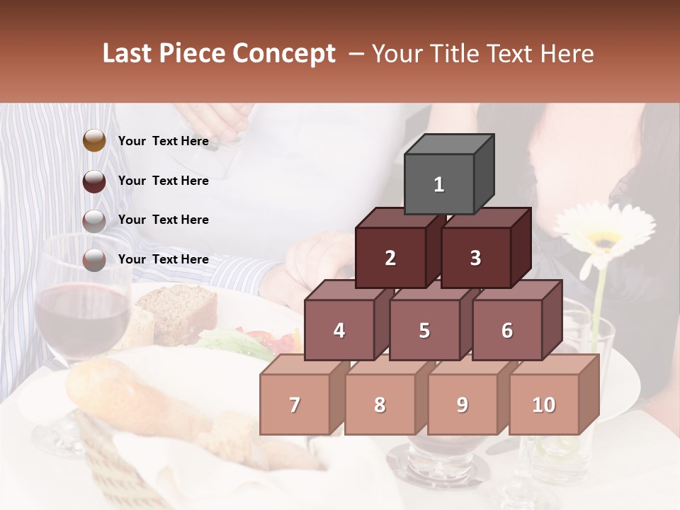 Water White Senior PowerPoint Template