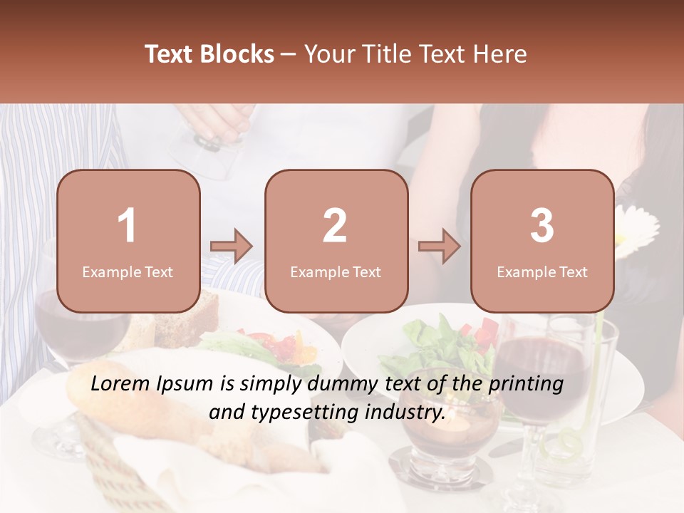 Water White Senior PowerPoint Template