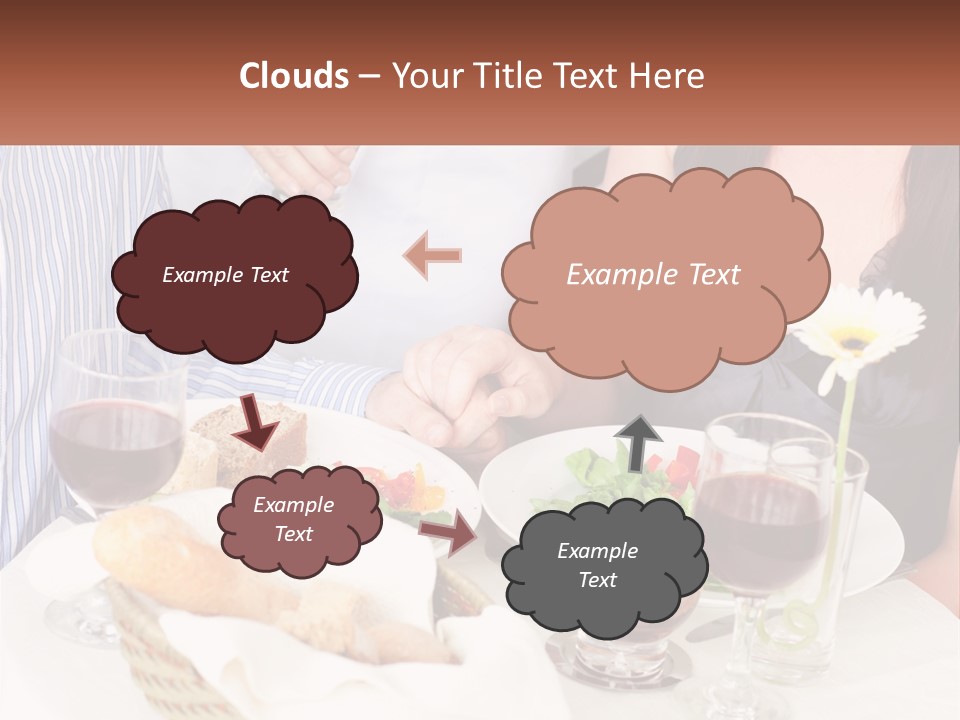 Water White Senior PowerPoint Template