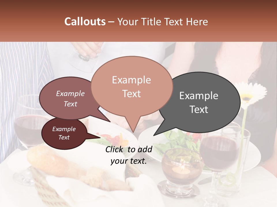 Water White Senior PowerPoint Template