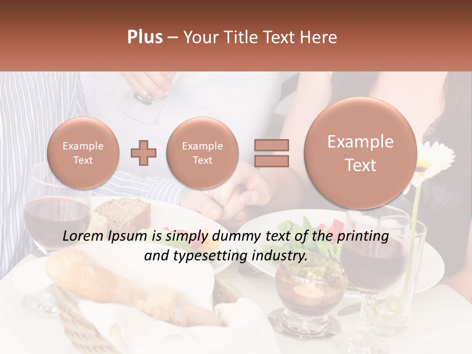 Water White Senior PowerPoint Template