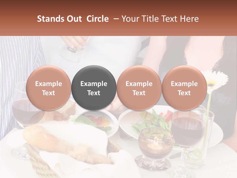 Water White Senior PowerPoint Template