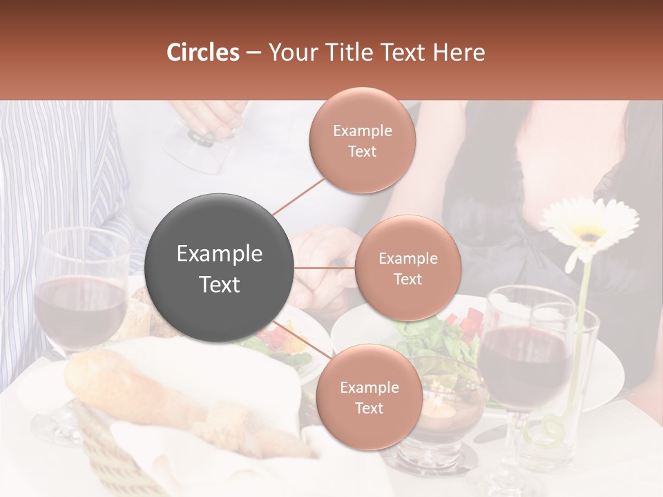 Water White Senior PowerPoint Template